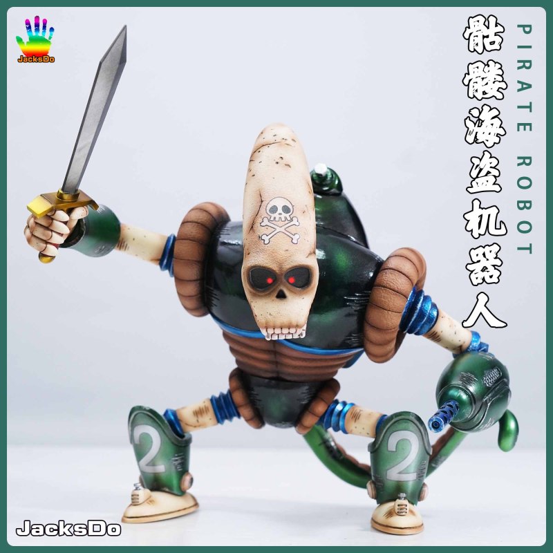 【In Stock】JacksDo Dragon Ball Z Pirate Robot Resin Statue