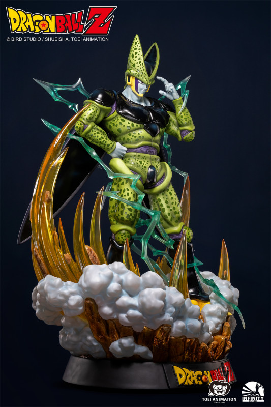 【In Stock】INFINITY Studio Dragon Ball Z Cell Perfect Form 1/4 Resin Statue Deposit（Copyright）