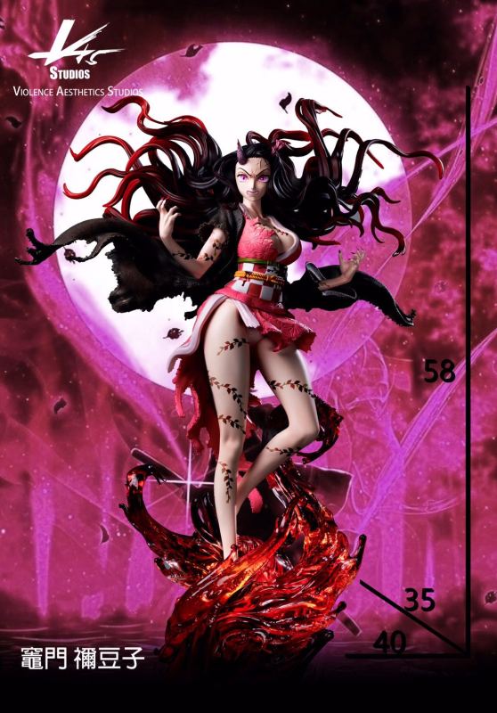 【In Stock】Violence Aesthetics Studios Demon Slayer: Kimetsu no Yaiba Kamado Nezuko Resin Statue
