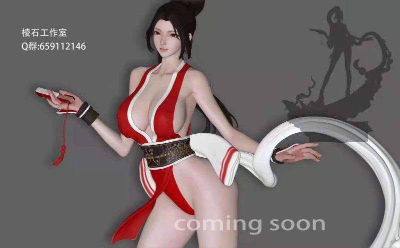 【In Stock】Faceted Pebble Studio KING OF FIGHTERS MAI SHIRANUI 1:3 Resin Statue Deposit