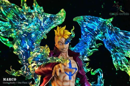 【Pre order】Big Gecko Studio One Piece 02 Marco Resin Statue Deposit