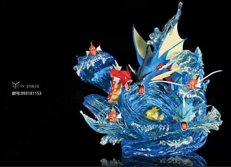 【Pre order】YY Studio Pokemon Rage of the Gyarados Resin Statue Deposit