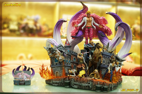 【In Stock】JacksDo Studio One-Piece Doflamingo Control Dressrosa 's Devil Resin Statue