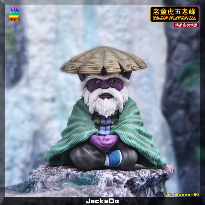 【In Stock】JacksDo Saint Seiya Old Master Dohko Resin Statue
