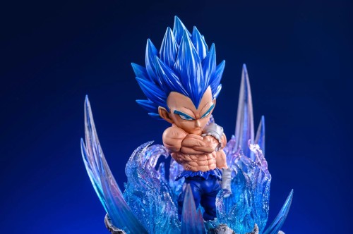 【In Stock】LeaGue Studio Dragon Ball Deep Blue Vegeta WCF Resin Statue
