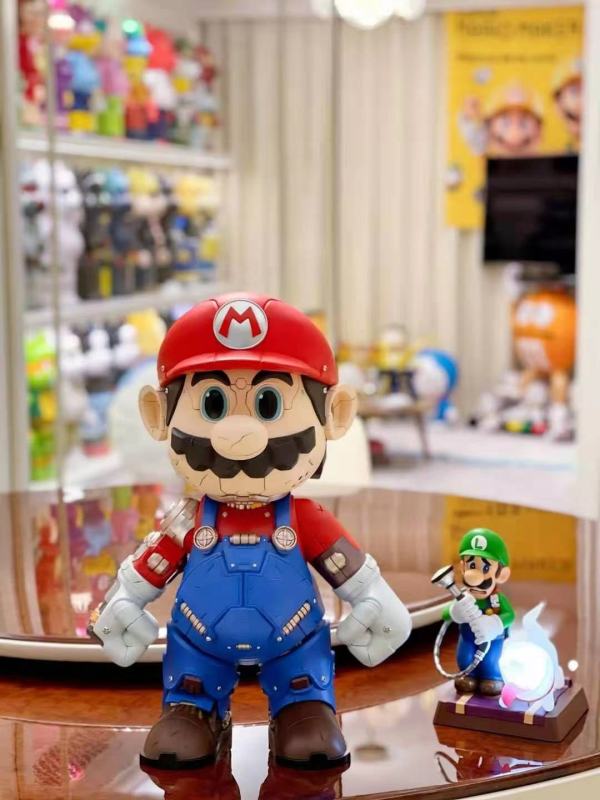 【Pre order】HUANTEDNIGHT Studio Cyber Super Mario Resin Statue Depsoit