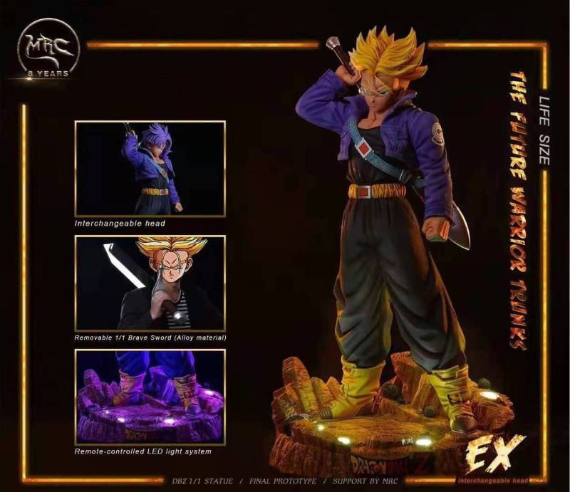 【Pre order】Mrc Studio Dragon Ball Z The Future Trunks Resin Statue Deposit