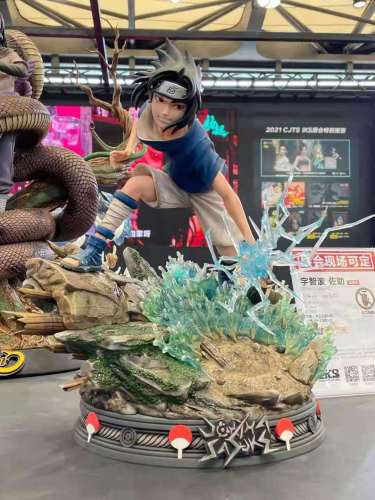 【In Stock】Iron Kite Studio Naruto Uchiha Sasuke 1/4 Scale Resin Statue (Copyright)