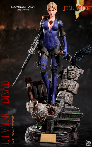 【In Stock】Jorsing+Hot Heart Studio Resident Evil 5 Jill Valentine 1/4 Scale Resin Statue