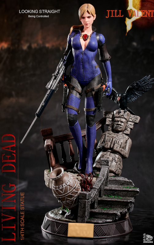【In Stock】Jorsing+Hot Heart Studio Resident Evil 5 Jill Valentine 1/4 Scale Resin Statue
