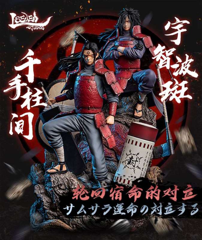 【Pre order】LSeven Studio Naruto Hashirama Senju&Uchiha Madara Resin Statue Deposit