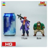 【In Stock】JacksDo Dragon Ball Z Red Ribbon Army Member Vol.6 Colonel Silver & Captain Yellow Resin Statue
