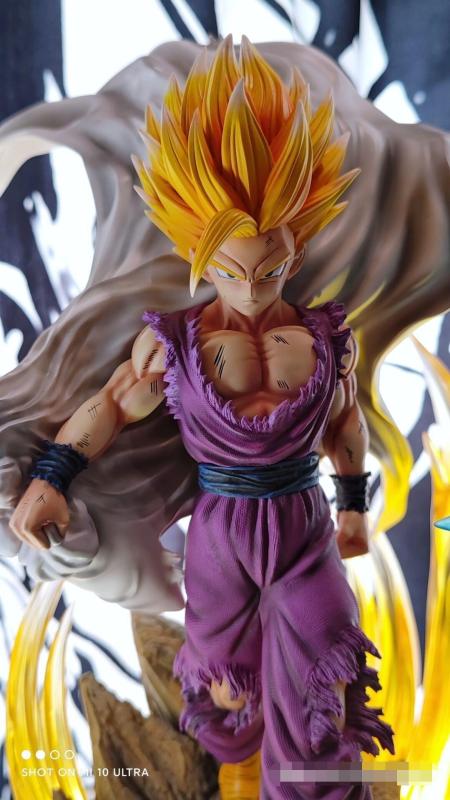 【In Stock】Light Weapon Studio Dragon Ball Super Gohan Childhood Super Saiyan 1:6 Scale Resin Statue