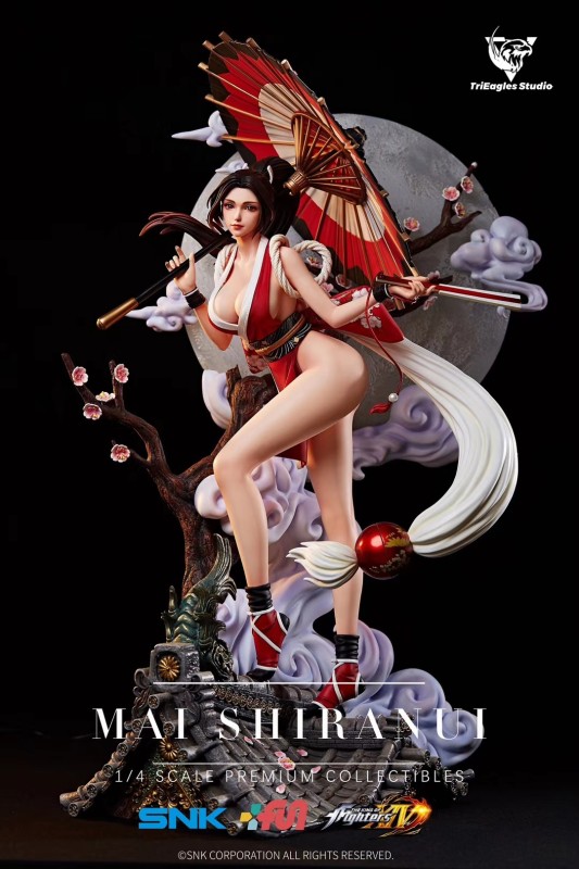 【In Stock】TriEagles Studio KING OF FIGHTERS MAI SHIRANUI Resin Statue (Copyright)