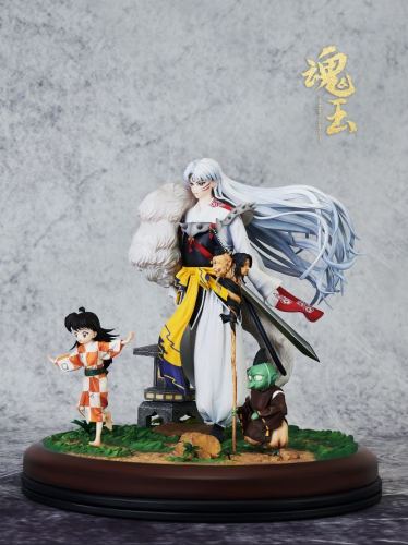 【In Stock】HUNYU Studio Inuyasha Sesshoumaru RIN Jaken 1/7 Scale Resin Statue