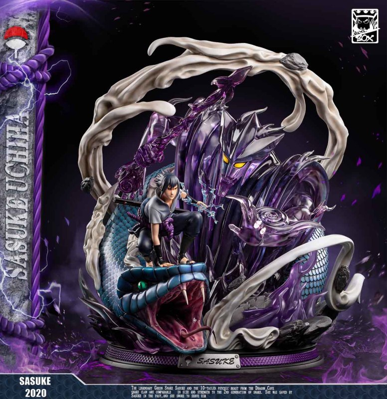 【Pre order】BOX Studio Naruto Sasuke kutiyose no jyutsu 1:7 Scale Resin Statue Deposit