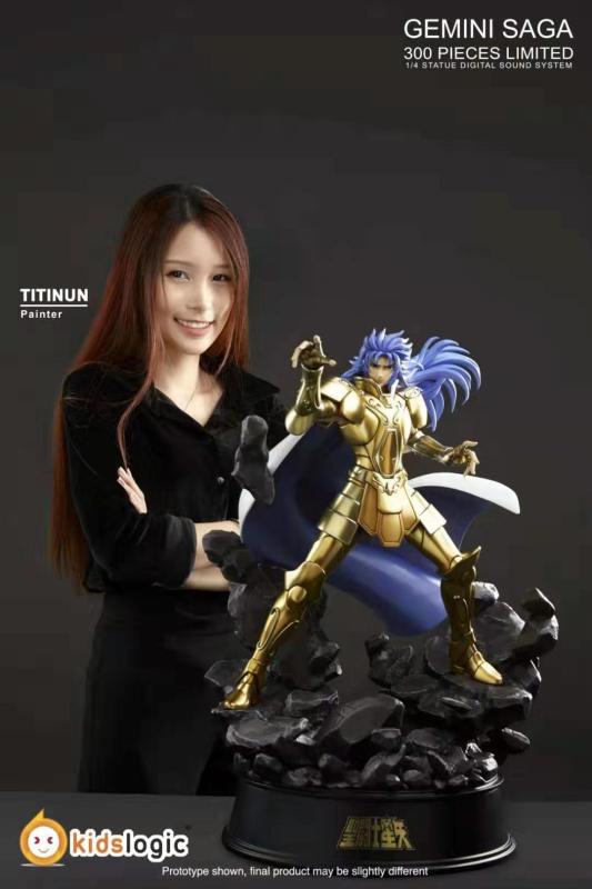 【In Stock】Kids Logic Saint Seiya THE LOST CANVAS Gemini Saga 1/4 Scale Resin Statue（Copyright）