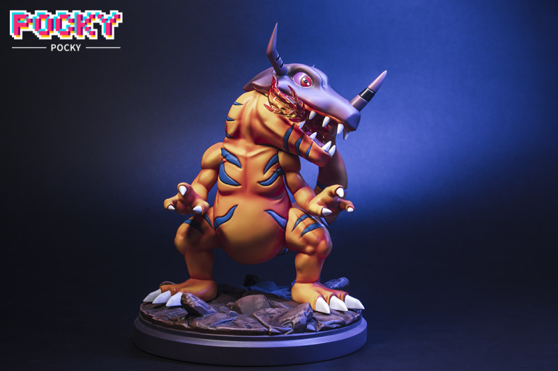 【Pre order】POCKY STUDIOS Digital Monster Greymon Resin Statue Deposit