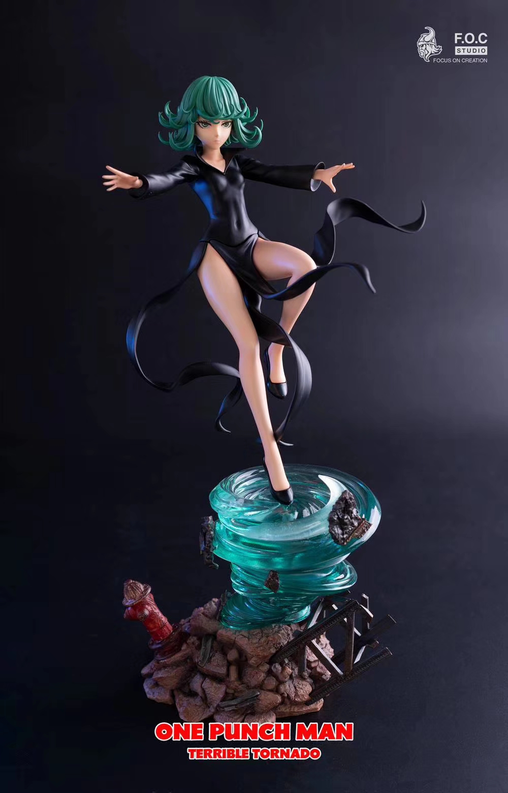 Pre order】FOC Studio One PunchMan Senritsu no Tatsumaki 1/6