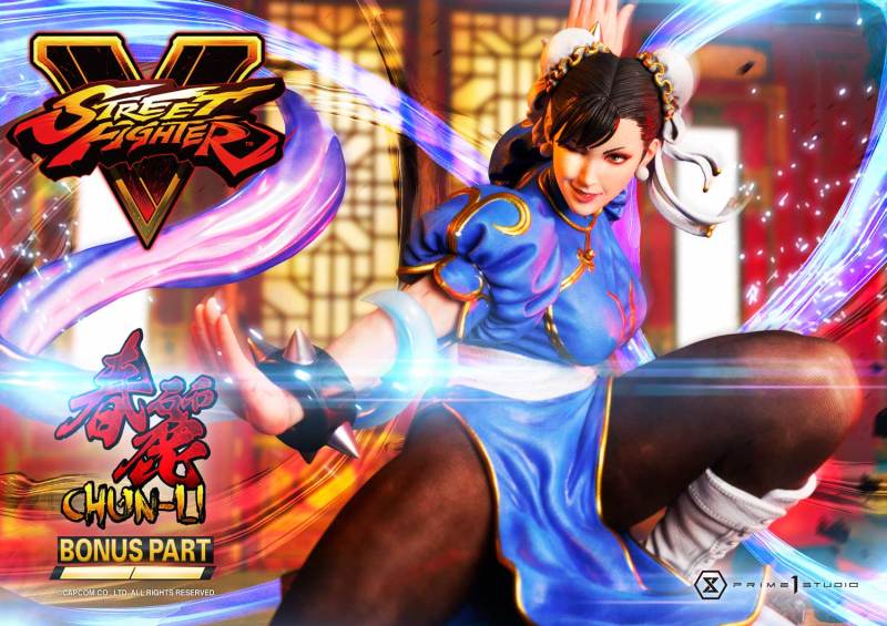 【In Stock】Prime 1 Studio Street Fighter PMSFV-03 Chun Li Resin Statue (Copyright)