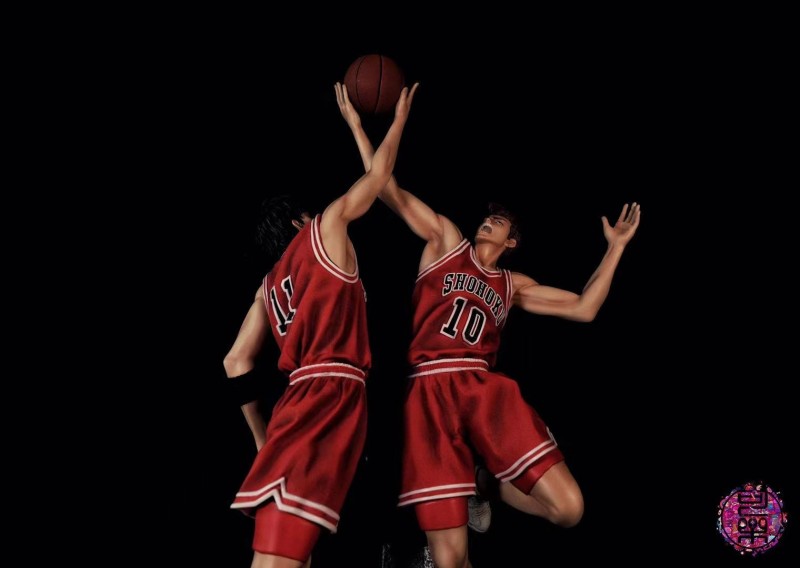 【Pre Order】Cola Studio Anniversary SlamDunk Sakuragi Hanamichi&Rukawa Kaede Resin Statue Deposit