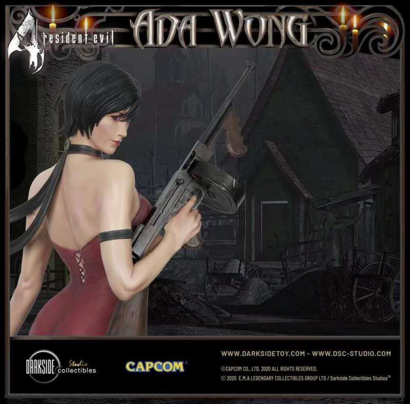【Pre order】DARKSIDE Resident Evil Ada Wong​ 1/4 Scale Resin Statue Deposit （Copyright）