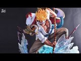 【In Stock】JacksDo One Piece The Young Whitebeard Edward Newgate Resin Statue