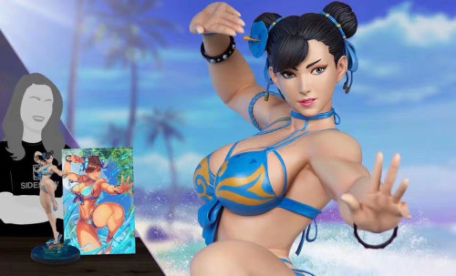 【Pre Order】Sideshow ╳ PCS 905758 Street Fighter Chun-Li Resin Statue Doposit（Copyright）