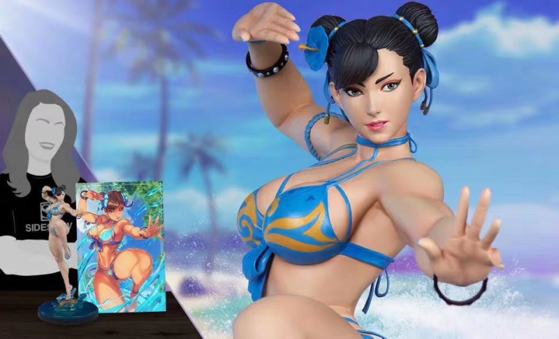 【Pre Order】Sideshow ╳ PCS 905758 Street Fighter Chun-Li Resin Statue Doposit（Copyright）