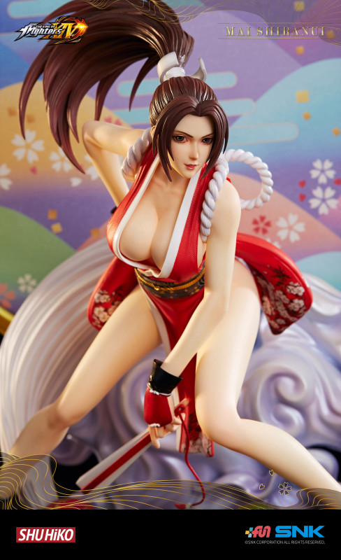 【In Stock】SHU HiKO KING OF FIGHTERS MAI SHIRANUI しらぬい まい Resin Statue (Copyright)