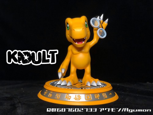 【Pre order】KIDULT STUDIO Digital Monster Agumon Resin Statue Deposit