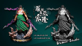 【In Stock】Demon Studio One Piece Bloody Bandaged Roronoa Zoro Resin Statue