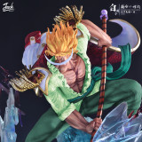 【In Stock】JacksDo One Piece The Young Whitebeard Edward Newgate Resin Statue