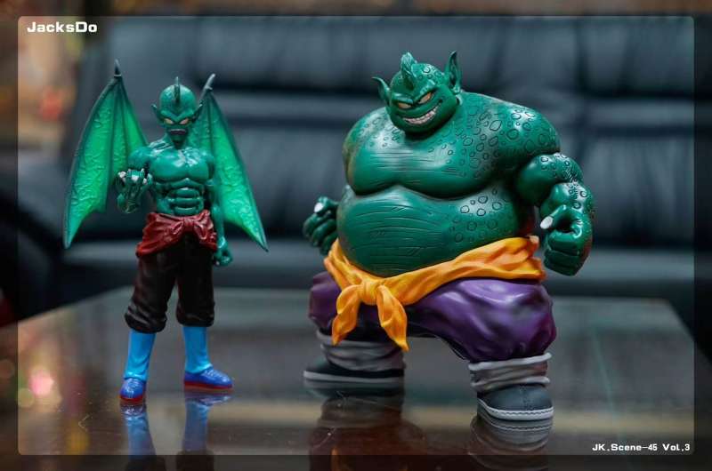 【In Stock】JacksDo Dragon Ball Z King Piccolo Vol.3 Drum & Tambourine Resin Statue