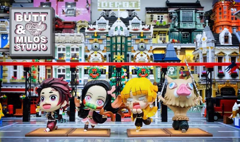 【Pre order】BMS Studio Demon Slayer: Kimetsu no Yaiba Team Resin Statue Deposit