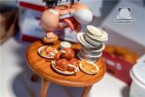 【In Stock】Emoji Studio One-piece Eating Sleeping Luffy SD Resin Statue