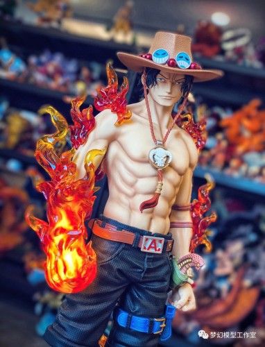 【In Stock】Dream Studio One Piece Portgas·D· Ace 1:5 Scale Resin Statue