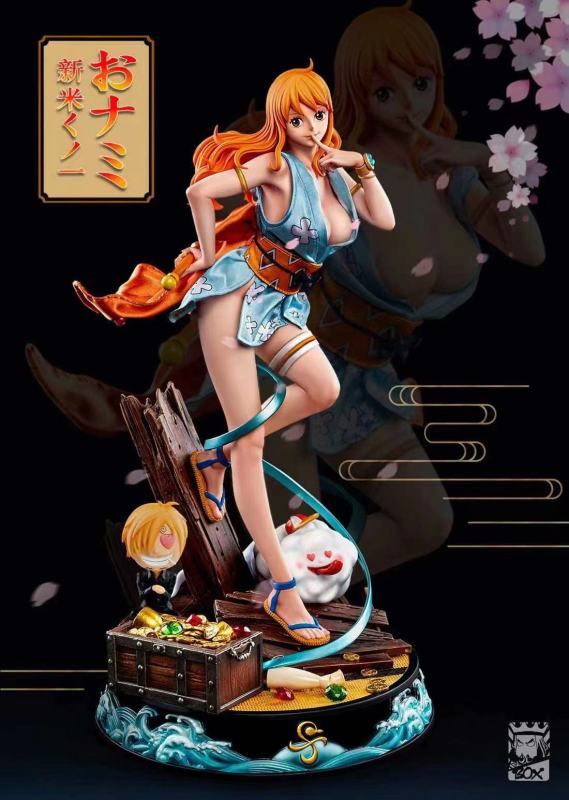 【In Stock】BOX Stuido One-Piece Sexy Nami Resin Statue