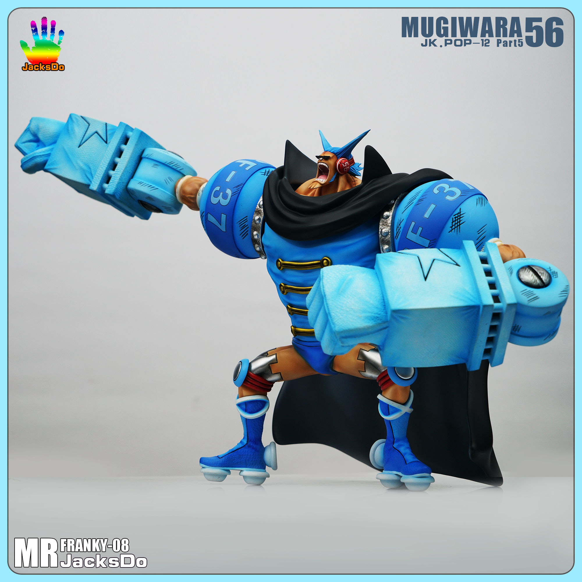 Pre order】JacksDo Studio One-Piece Germa66 Franky 1:8 Resin