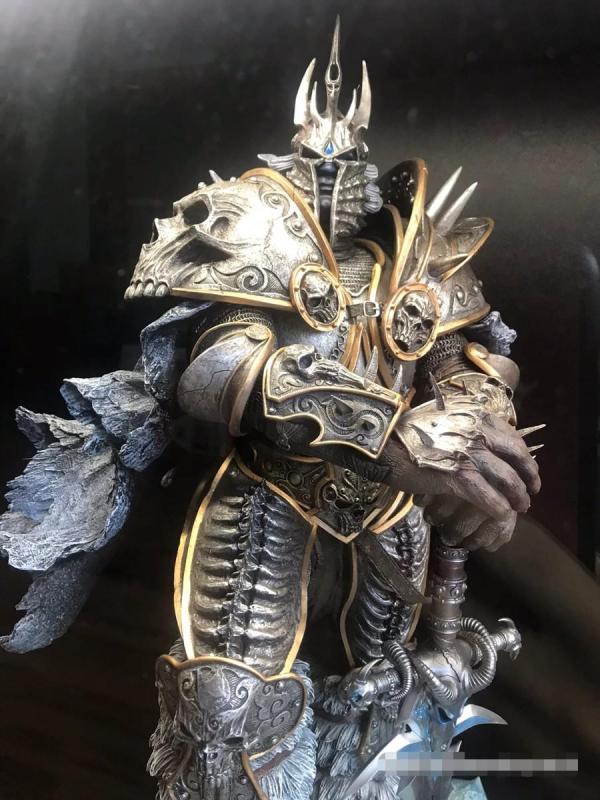 【In Stock】AL Model WOW Lich King Arthas 1/4 Scale Resin Statue