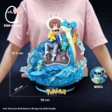 【Pre order】EGG Studio Pokemon Ash Ketchum with Pokemon Resin Statue Deposit