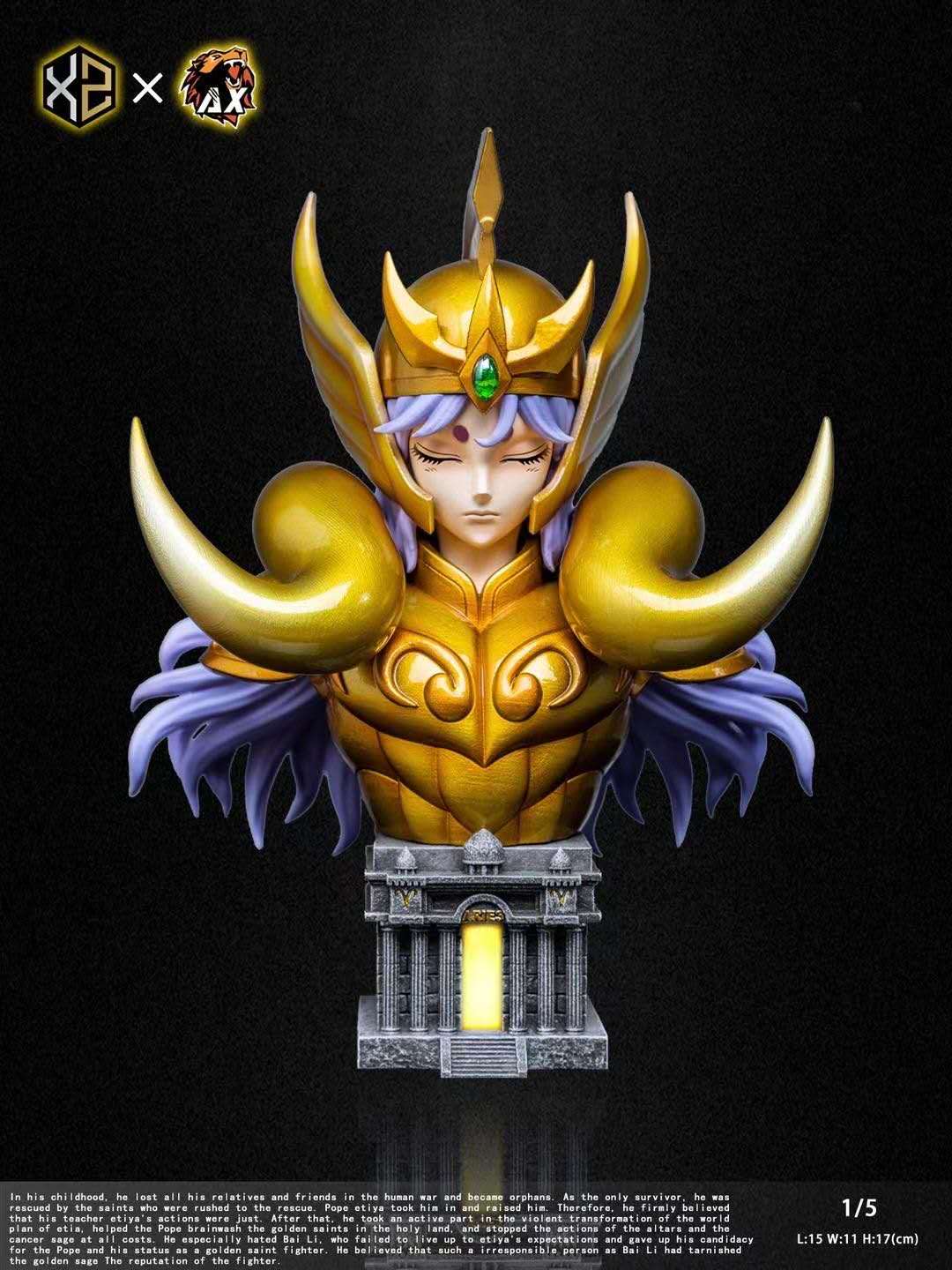 Pre order】XZ Studio Saint Seiya the Zodiac No.03 Aries Avenir 1/5