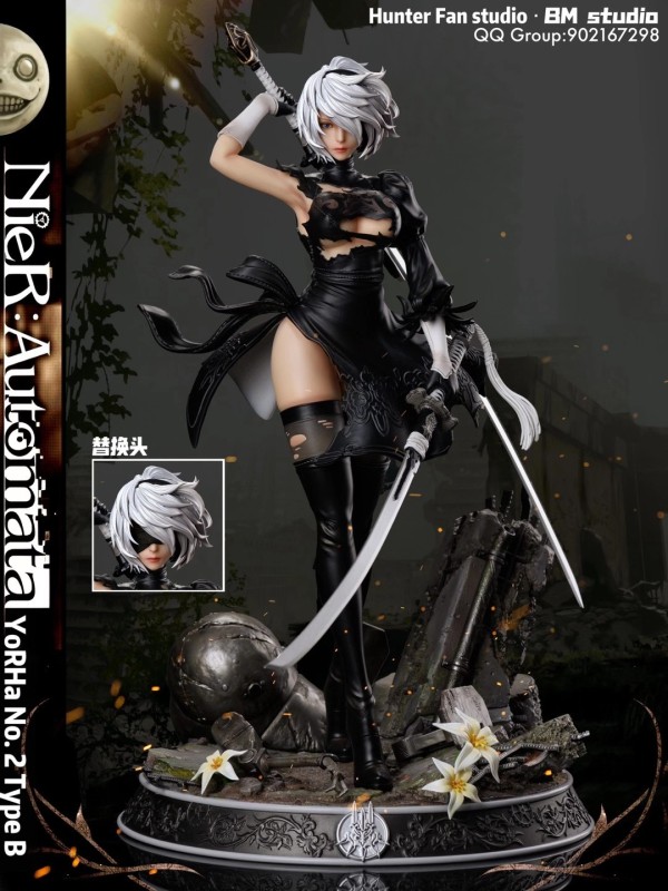 【In Stock】HUNTER FAN STUDIO NieR:Automata YoRHa No.2 Type B Resin Statue