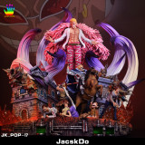【In Stock】JacksDo Studio One-Piece Doflamingo Control Dressrosa 's Devil Resin Statue