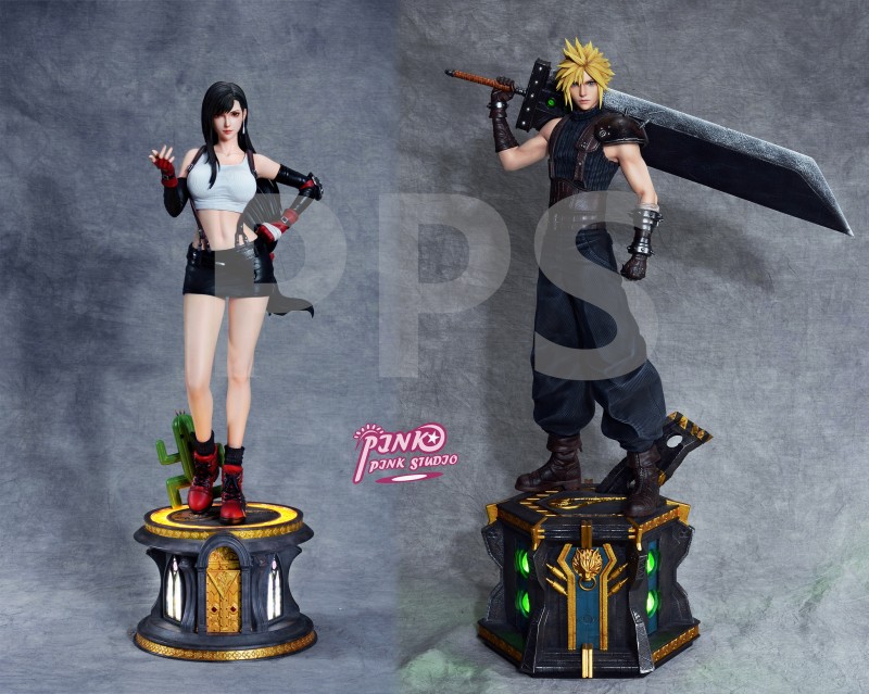 【In Stock】Pink Pink Studio Final Fantasy VII FF7 Cloud Strife Resin Statue