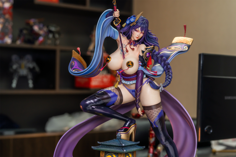 【In Stock】Dragon Studio Genshin Impact Beelzebul Raiden Shogun Resin Statue
