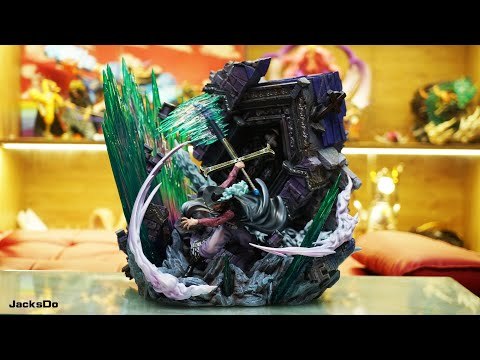 【Pre order】JacksDo Studio One Piece POP SA-MAXIMUM Mihawk Black Blade Arc Moon Scene Base Deposit