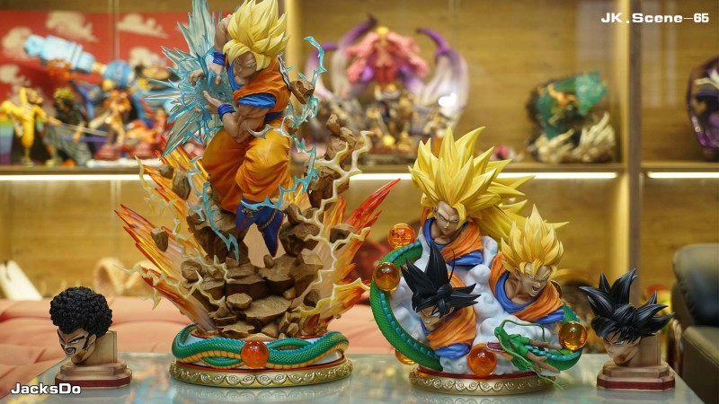 【In Stock】JacksDo Dragon Ball Z P1S GOKU Head base Resin Statue