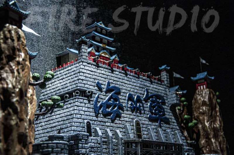 【Pre order】Fire studio One-Piece MARINE Naval Headquarters Resin Statue Deposit