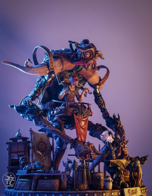 【Pre order】YuanXingLiang The Puppeteer 1/8 Scale Resin Statue Deposit